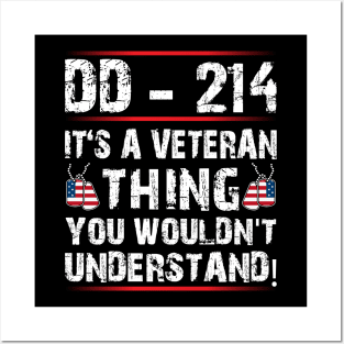 dd - 214 lt's a veteran thing you wouldn't understand Posters and Art